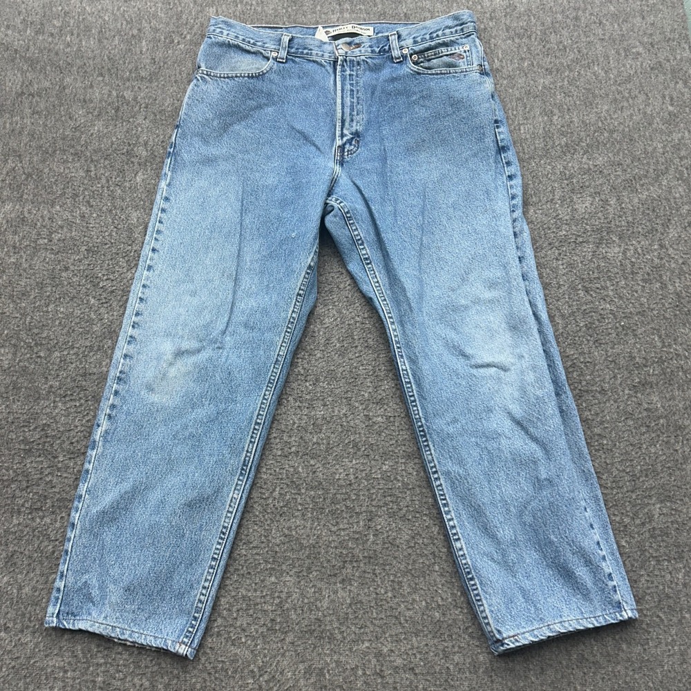 Harley-Davidson Jeans Mens 36x30 Blue Vintage Biker Motorcycle 90s Style‎ Moto